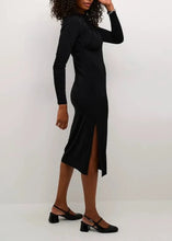 Charger l&#39;image dans la galerie, KAAIDA JERSEY DRESS | BLACK DEEP KAFFE