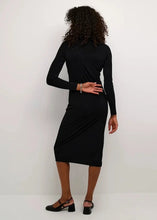 Charger l&#39;image dans la galerie, KAAIDA JERSEY DRESS | BLACK DEEP KAFFE