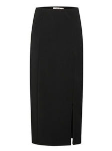 JOELLEGZ HW LONG SKIRT | BLACK GESTUZ