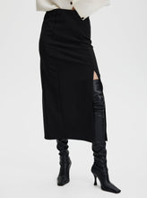 Charger l&#39;image dans la galerie, JOELLEGZ HW LONG SKIRT | BLACK GESTUZ