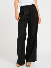 Charger l&#39;image dans la galerie, PAULAGZ MW WIDE PANTS | BLACK GESTUZ