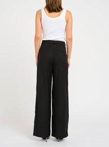 PAULAGZ MW WIDE PANTS | BLACK GESTUZ