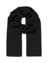 Load image into Gallery viewer, BRAVIA LONG-M BRAVANI SCARF | BLACK — packshot de face — photo officielle MBYM