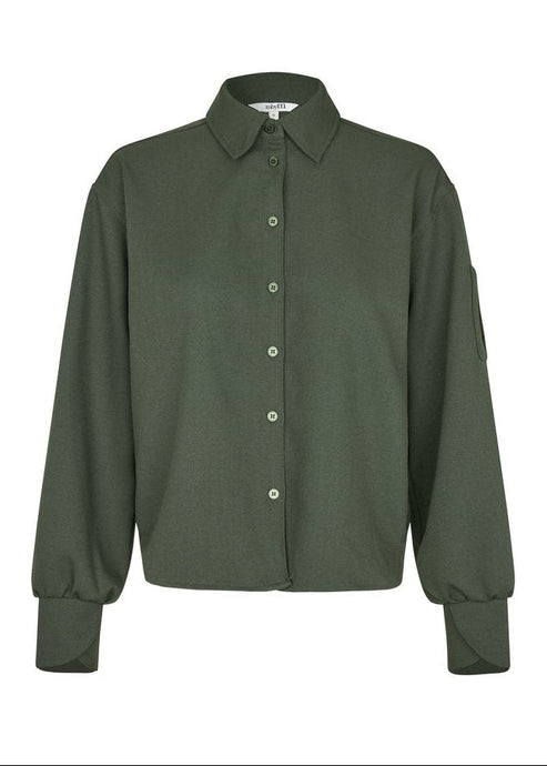 CAMMIA -M, MORELLA, SHIRT/BLOUSE | PINE GREEN MBYM