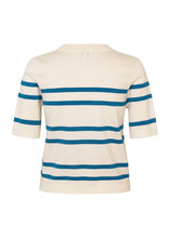 Load image into Gallery viewer, CARLA-M BRAVANA STRIPE KNIT | SUGAR STAR SAPPHIRE STRIPE