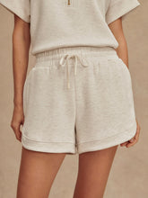 Load image into Gallery viewer, Varley OLLIE HIGH RISE SHORT 3.5 | IVORY MARL