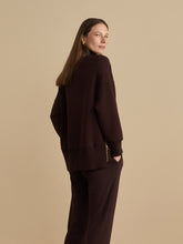 Load image into Gallery viewer, Varley BARKER HIGH NECK SWEAT | COFFEE BEAN