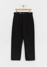 Load image into Gallery viewer, CHECK-5 LOOSE DENIM PANTS | BLACK — Vans