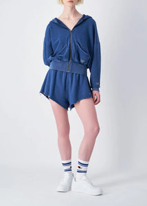 FULL ZIP HOODIE SWEATSHIRT | NAUTICAL BLUE