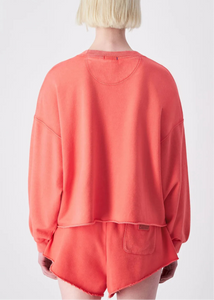 CREWNECK SWEATSHIRT | PEACH