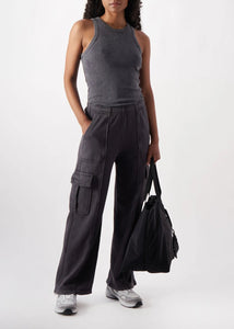 WIDE LEG PANTS  | GREY