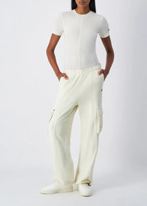 WIDE LEG PANTS  | OFF WHITE