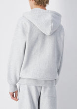 Load image into Gallery viewer, FULL ZIP HOODIE SWEATSHIRT | GREY LOXGM