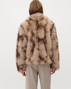CORVIA-M FURINY OUTERWEAR |  BROWN SHADOW MBYM