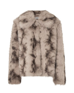 CORVIA-M FURINY OUTERWEAR |  BROWN SHADOW MBYM