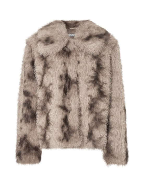 CORVIA-M FURINY OUTERWEAR |  BROWN SHADOW MBYM
