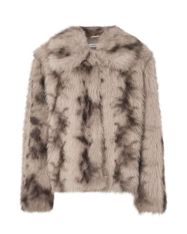 CORVIA-M FURINY OUTERWEAR |  BROWN SHADOW MBYM