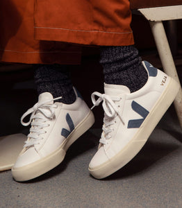 VEJA CAMPO CHROMEFREE LEATHER | EXTRA WHITE CALIFORNIA