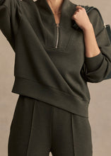 Load image into Gallery viewer, Varley DAVIDSON SWEAT | OLIVE MARL