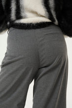 Load image into Gallery viewer, PAULAGZ MW WIDE PANTS | DARK GREY MELANGE GESTUZ