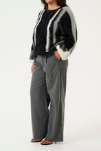 Load image into Gallery viewer, PAULAGZ MW WIDE PANTS | DARK GREY MELANGE GESTUZ