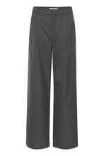 Load image into Gallery viewer, PAULAGZ MW WIDE PANTS | DARK GREY MELANGE GESTUZ