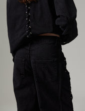 Load image into Gallery viewer, DAY Barollo Braided Twill Black Washed — back detail