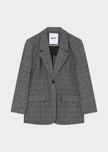 Load image into Gallery viewer, DAY Birger et Mikkelsen Daywales Tartan Blazer in Black Check – front product view