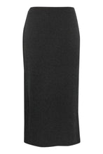 Charger l&#39;image dans la galerie, MANZIGZ SKIRT | DEEP GRAPHITE MELANGE GESTUZ