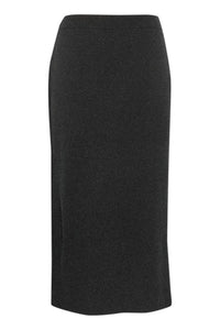 MANZIGZ SKIRT | DEEP GRAPHITE MELANGE GESTUZ