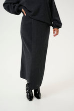 Charger l&#39;image dans la galerie, MANZIGZ SKIRT | DEEP GRAPHITE MELANGE GESTUZ