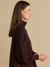 Load image into Gallery viewer, Varley BARKER HIGH NECK SWEAT | COFFEE BEAN