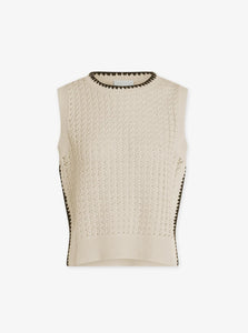 DELANEY KNIT VEST | BIRCH VARLEY