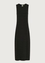 Load image into Gallery viewer, Varley BEESLEY STITCH KNIT MIDI DRESS | BLACK