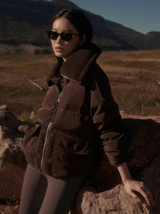 ROSEVILLE DOWN JACKET | COFFEE BEAN VARLEY