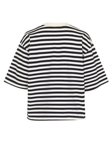 EMRYS-M T-SHIRT  | ISLAND FOSSIL SUGAR STRIPED MBYM