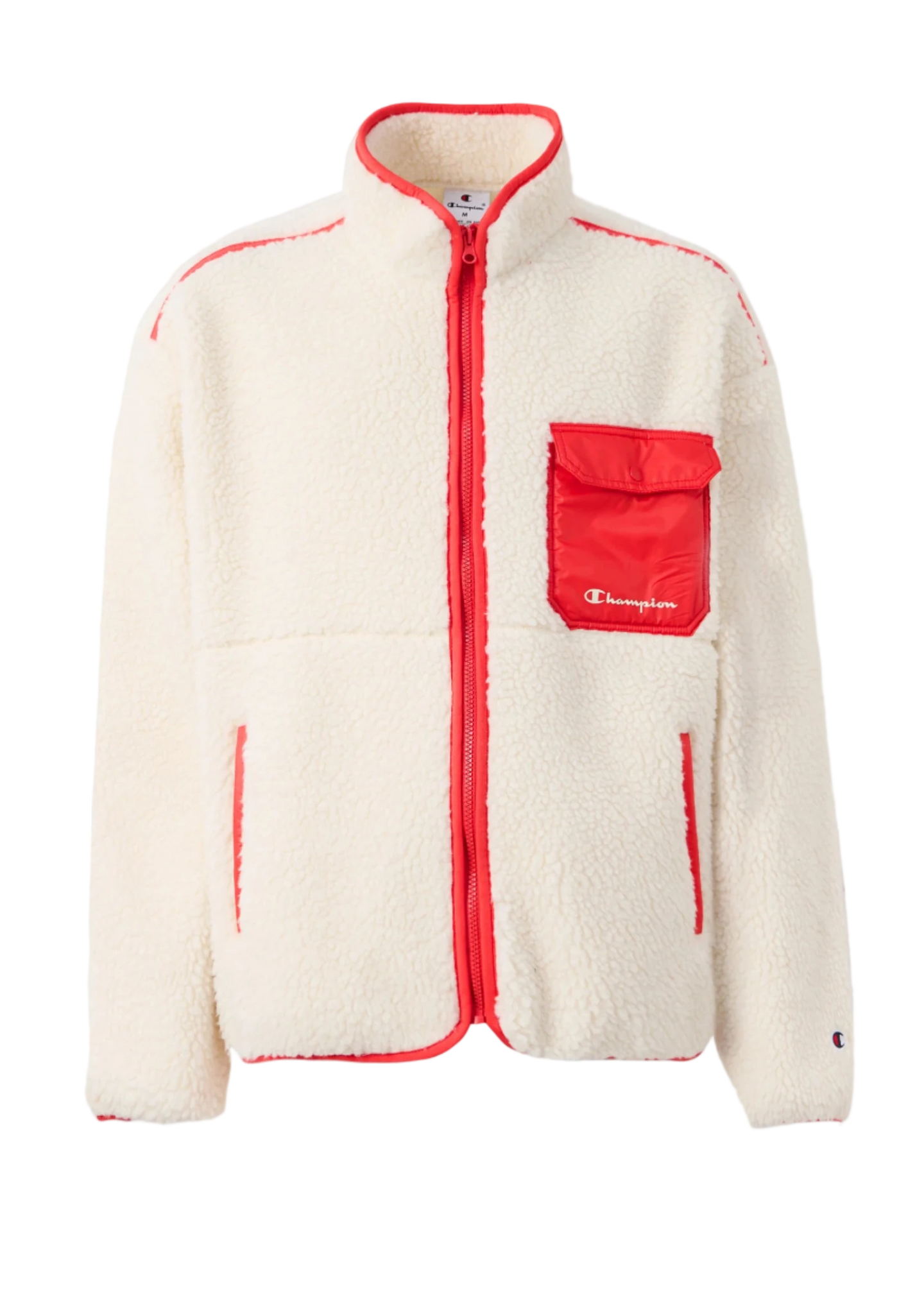 ZIP JACKET | WHITE/RED CHAMPION