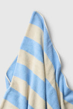 Load image into Gallery viewer, SLMGIO TOWEL | CASHMERE BLUE STRIPES SELECTED MEN