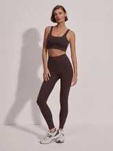 Load image into Gallery viewer, FREESOFT HIGH RISE LEGGING 27 | COFFEE BEAN VARLEY