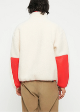 Load image into Gallery viewer, ZIP JACKET | WHITE/RED CHAMPION