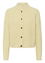 Load image into Gallery viewer, Gestuz Alphagz Short Cardigan In Frozen Dew Mélange – front product view