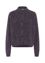 Load image into Gallery viewer, Gestuz Alphagz Short Cardigan In Juniper Mélange – front product view