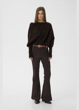 Load image into Gallery viewer, Gestuz Gzdebbie Drape Pullover In Ganache Melange – front product view