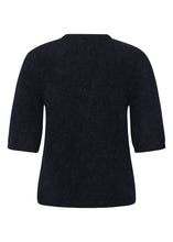 Load image into Gallery viewer, Gestuz Gzdebbie Ss Tee In Navy Melange – back product view