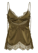 Load image into Gallery viewer, Gestuz Gzlalou Camisole In Military Olive – back product view