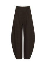 Load image into Gallery viewer, Gestuz Gzlavana Trousers In Brown Check – front product view