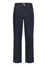 Load image into Gallery viewer, Gestuz Gzsummer Hw Wide Jeans In Unwashed Denim – front product view