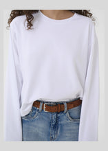Load image into Gallery viewer, Gestuz Gztima Ls Tee In Bright White – product detail