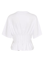 Load image into Gallery viewer, Gestuz Inez Tee In Bright White – back product view