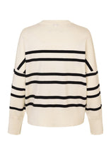 Load image into Gallery viewer, GILLIAN-M BRAVANI KNIT | SUGAR BLACK STRIPE